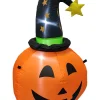 Channal Inflatables Halloween Pumpkin Witch Lawn Inflatable 1M> Wicked Witches