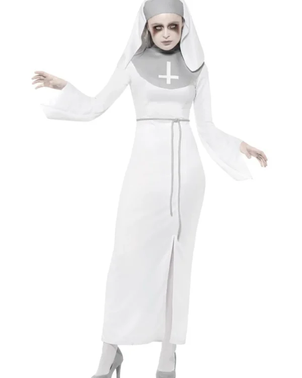 Smiffys Haunted Asylum Nun Womens Costume>Women Women's Costumes