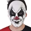 Tomfoolery Haunted Clown Face Mask> Halloween Masks