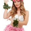 Smiffys Hawaiian Luau Tiki Headband And Bracelets Set> Halloween Hats