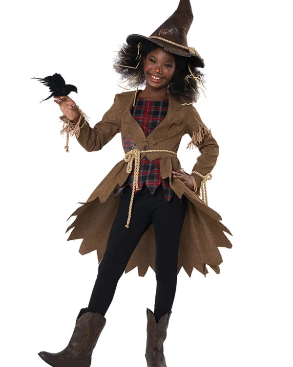 California Costumes Hay Grrrl Scarecrow Deluxe Girls Costume>Kids Kids Costumes