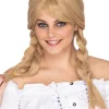 * Heidi Deluxe Plaited Blonde Wig> Halloween Wigs