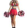 Party King Hellbent Cheerleader Womens Costume>Women Women's Costumes