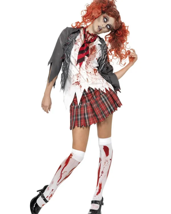 Smiffys High School Horror Zombie Uniform Womens Costume>Women Women's Costumes