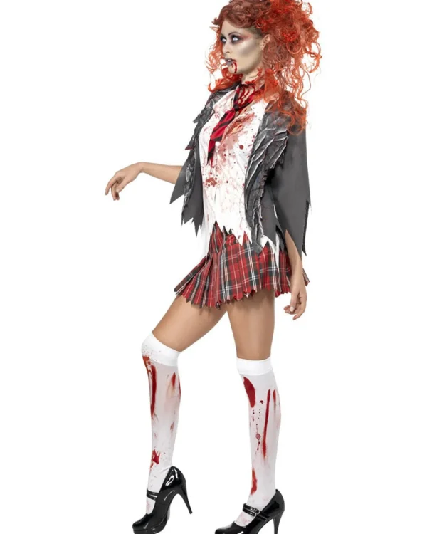 Smiffys High School Horror Zombie Uniform Womens Costume>Women Women's Costumes