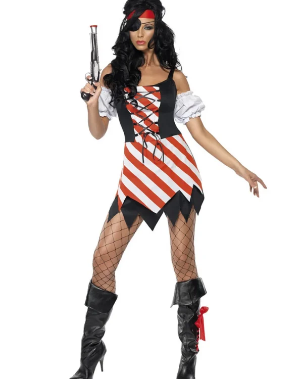 Smiffys High Seas Pirate Womens Costume>Women Women's Costumes