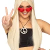 * Hippie Deluxe Blonde Long Wig> Halloween Accessories