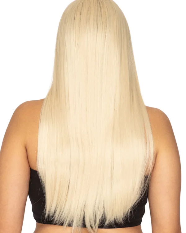 * Hippie Deluxe Blonde Long Wig> Halloween Accessories