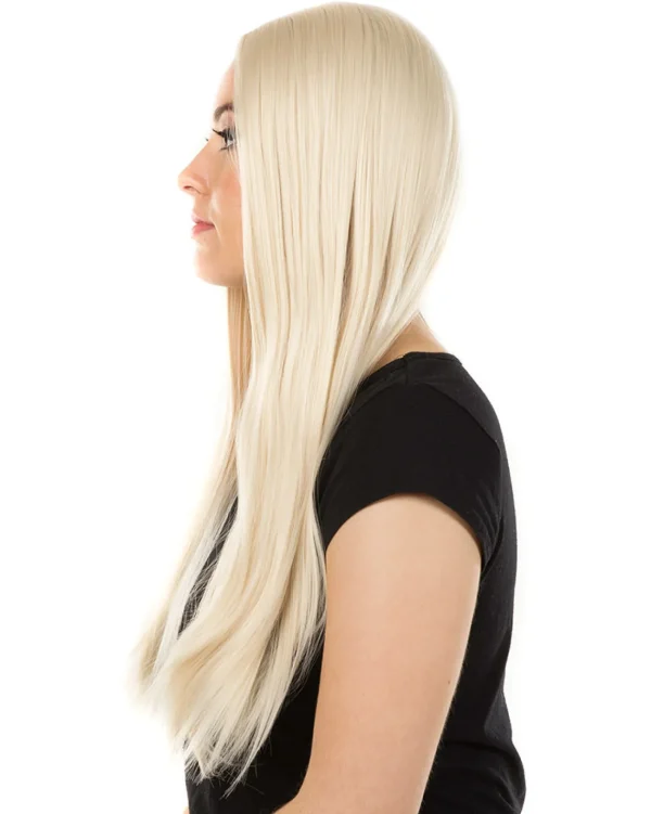 * Hippie Deluxe Blonde Long Wig> Halloween Accessories