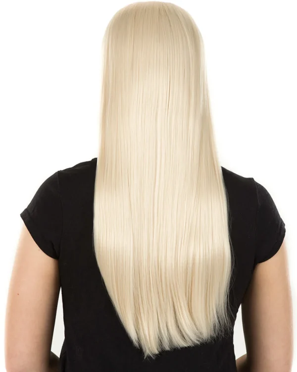 * Hippie Deluxe Blonde Long Wig> Halloween Accessories