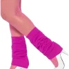 Smiffys Hot Pink Neon Leg Warmers> Halloween Hosiery