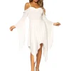 Leg Avenue Ivory Gauze Dress Womens Costume>Women Women's Costumes