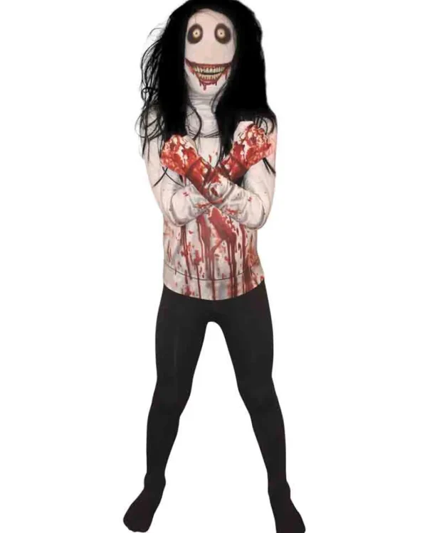 Morph Costumes Jeff The Killer Morphsuit Boys Costume>Kids Kids Costumes