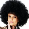 Allaura Wigs and Hair Jumbo Curly Black Wig> Halloween Wigs