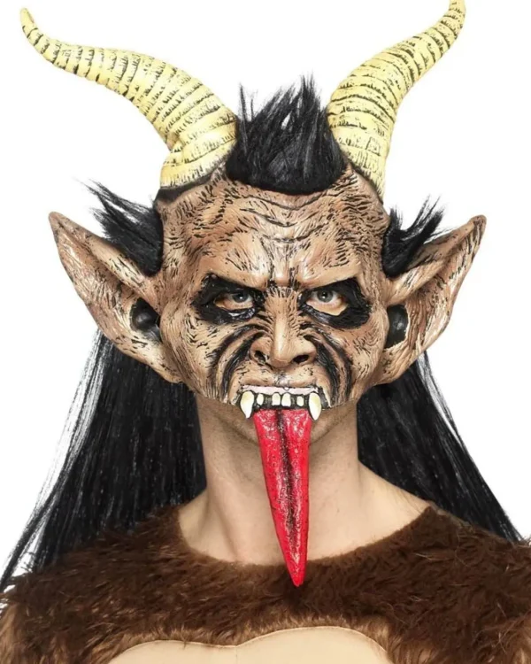 Smiffys Krampus Demon Mask> Halloween Masks