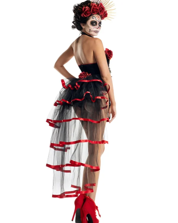 Party King La Muerta Womens Costume>Women Women's Costumes