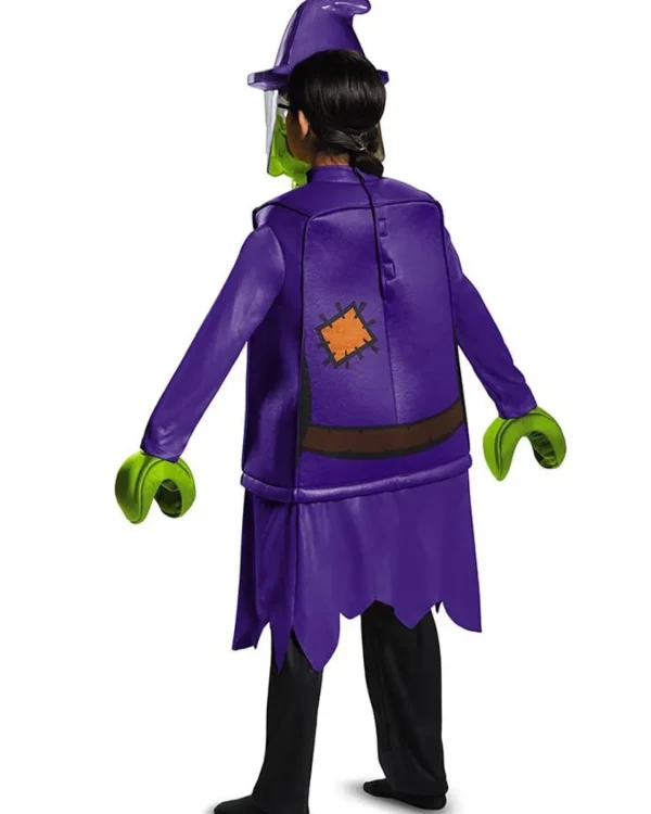 Disguise Lego Minifigures Witch Deluxe Girls Costume>Kids Kids Costumes