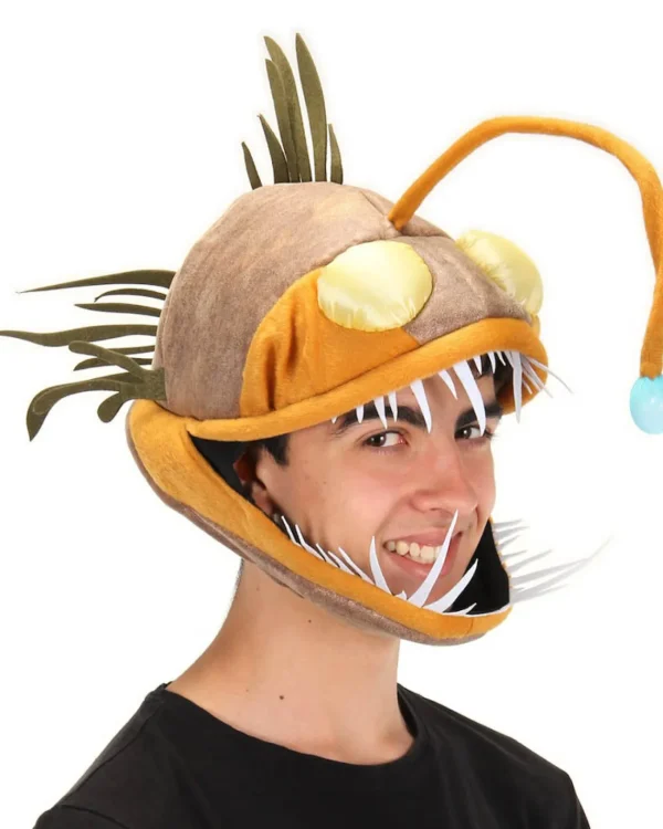 Elope Light Up Anglerfish Jawsome Adults And Kids Hat> Halloween Hats