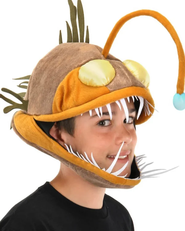 Elope Light Up Anglerfish Jawsome Adults And Kids Hat> Halloween Hats