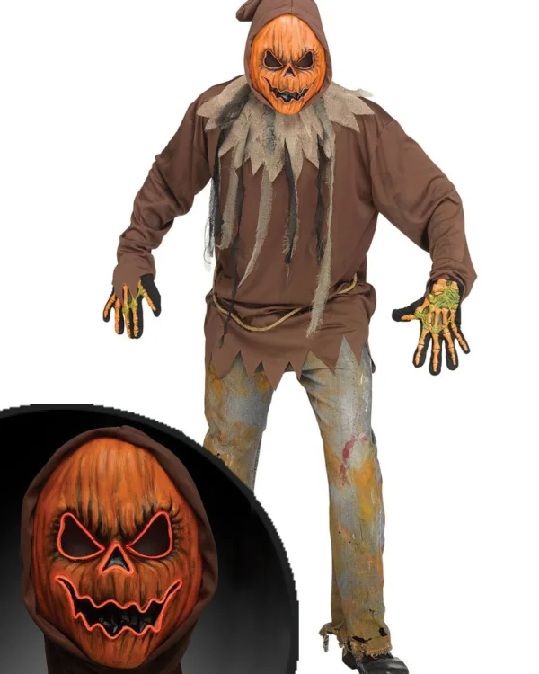 Fun World Light Up Pumpkin Mens Costume>Men Men's Costumes