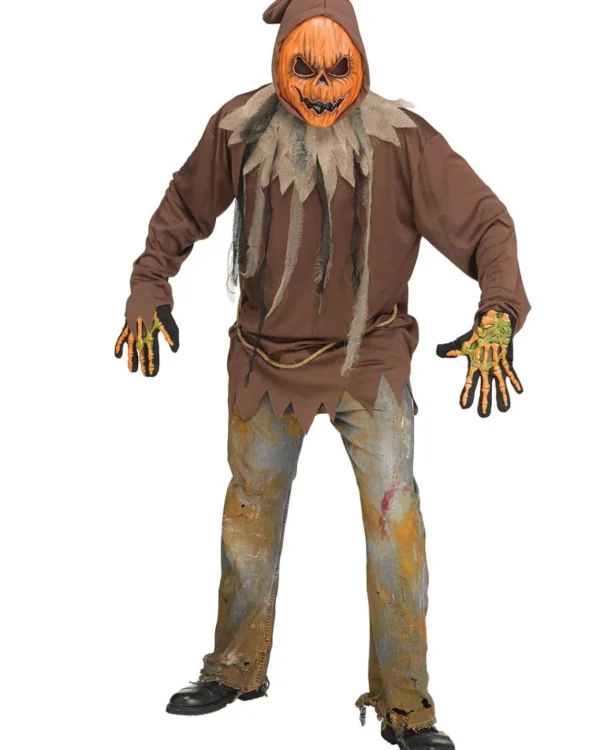 Fun World Light Up Pumpkin Mens Costume>Men Men's Costumes