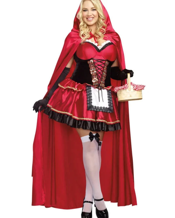 Dreamgirl International Little Red Womens Plus Size Costume>Women Women's Costumes