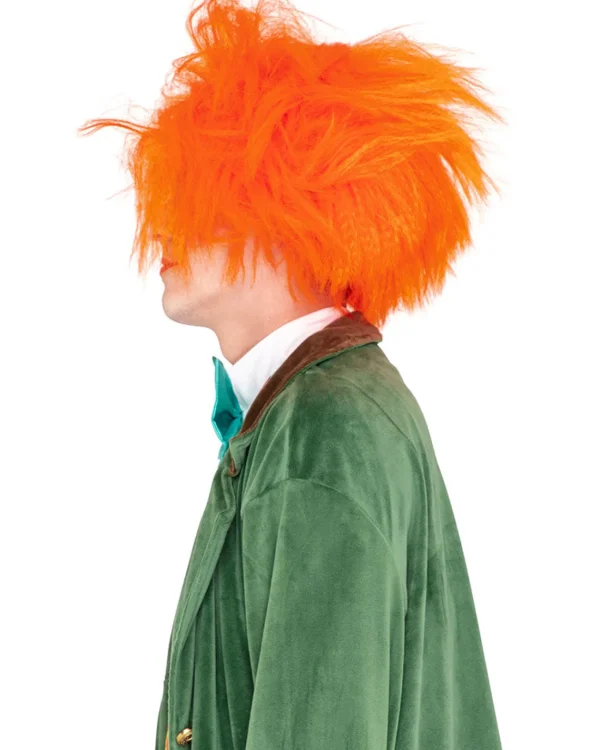 * Mad Hatter Deluxe Orange Wig> Halloween Accessories