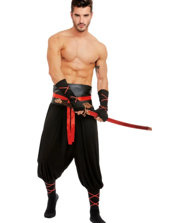 Dreamgirl International Masked Ninja Mens Costume>Men Men's Costumes