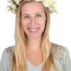 Beistle Medieval Floral White Crown> Halloween Hats