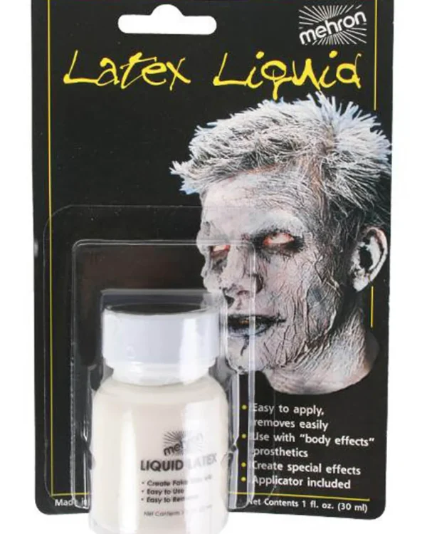 Tomfoolery Mehron Clear Liquid Latex 30Ml> Halloween Accessories