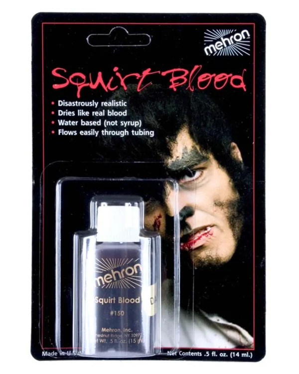 Tomfoolery Mehron Dark Venous Squirt Blood 14Ml> Halloween Accessories