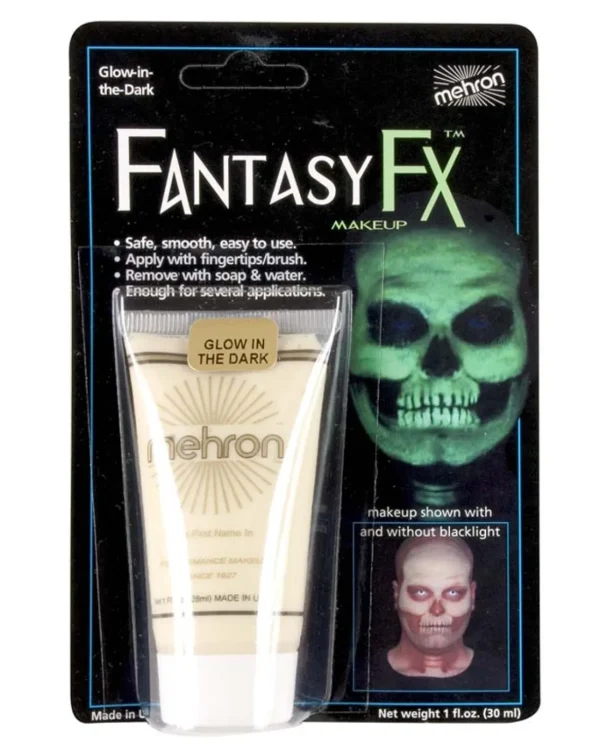 Tomfoolery Mehron Glow In The Dark Fantasy Fx Makeup 30Ml> Halloween Accessories