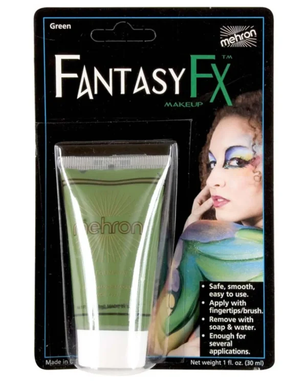 Tomfoolery Mehron Green Fantasy Fx Makeup 30Ml> Halloween Accessories