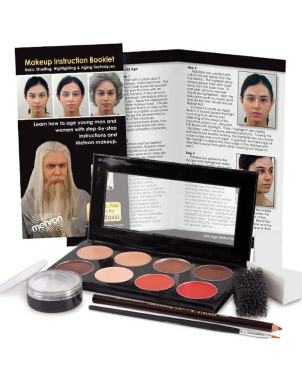 Tomfoolery Mehron Mini Pro Student Makeup Kit For Fair Skin> Halloween Accessories