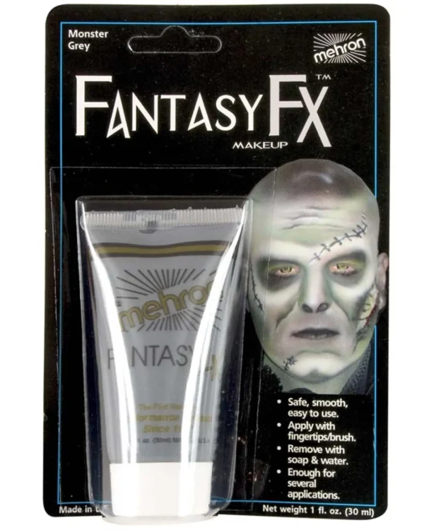 Tomfoolery Mehron Monster Grey Fantasy Fx Makeup 30Ml> Halloween Accessories