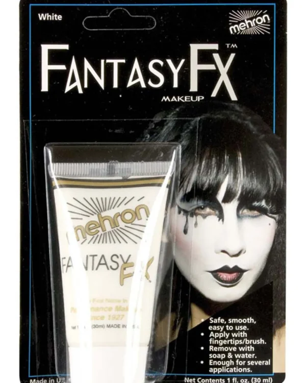 Tomfoolery Mehron White Fantasy Fx Makeup 30Ml> Halloween Accessories