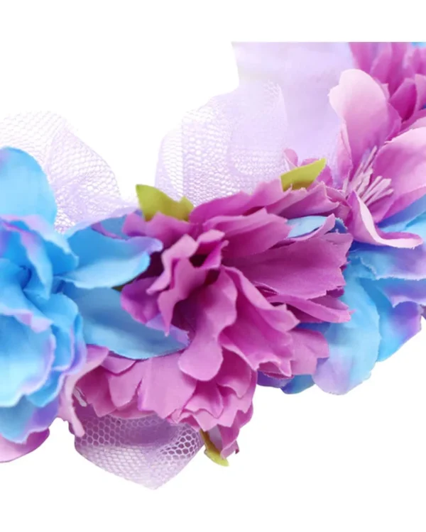 Pink Poppy Mermaid Floral Headband> Halloween Hats