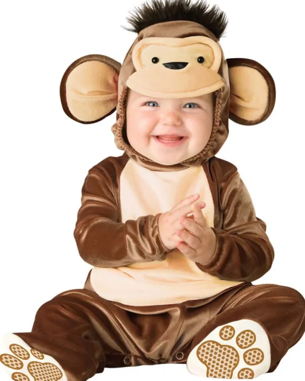 In Character Mischievous Monkey Baby And Toddler Costume>Kids Kids Costumes