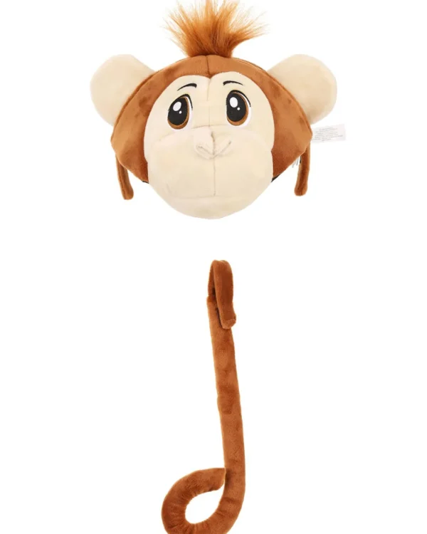 Elope Monkey Plush Headband And Tail Set> Halloween Hats