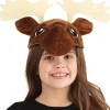 Elope Moose Plush Deluxe Headband> Halloween Hats