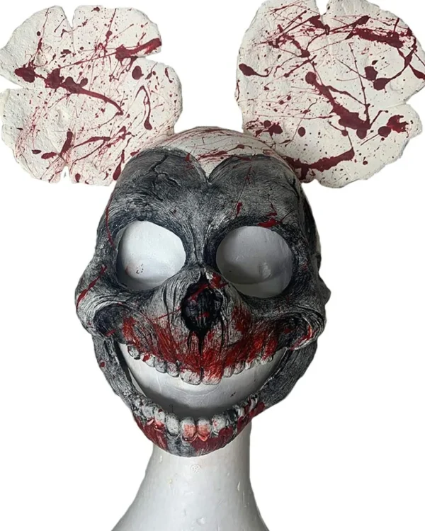 Sarah Mudle Mouse Blood Half Mask> Halloween Masks