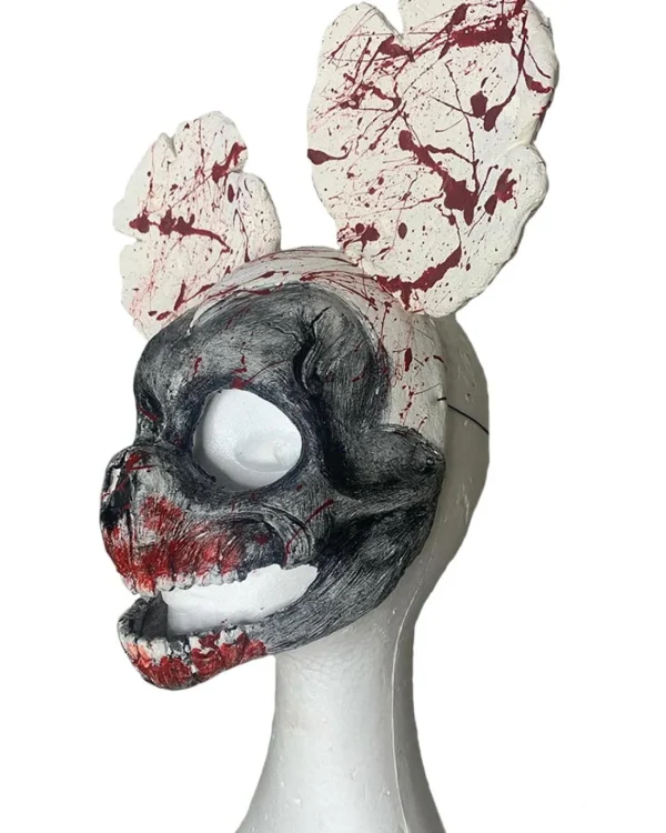 Sarah Mudle Mouse Blood Half Mask> Halloween Masks