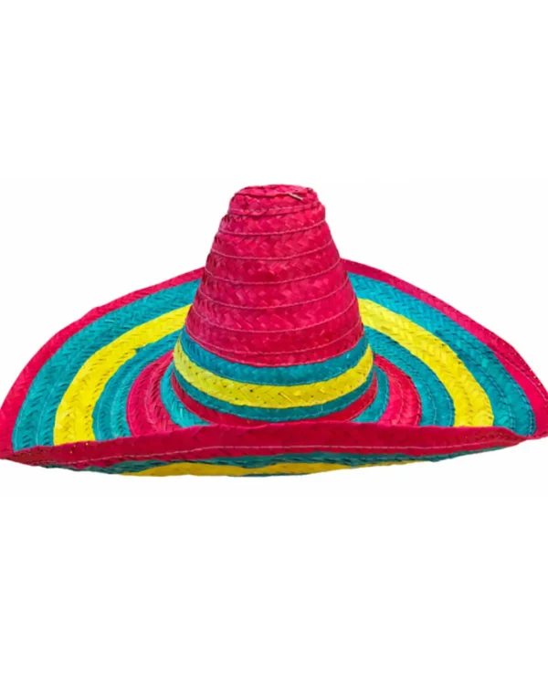 Sweidas Multicoloured Festive Mexican Sombrero> Halloween Hats