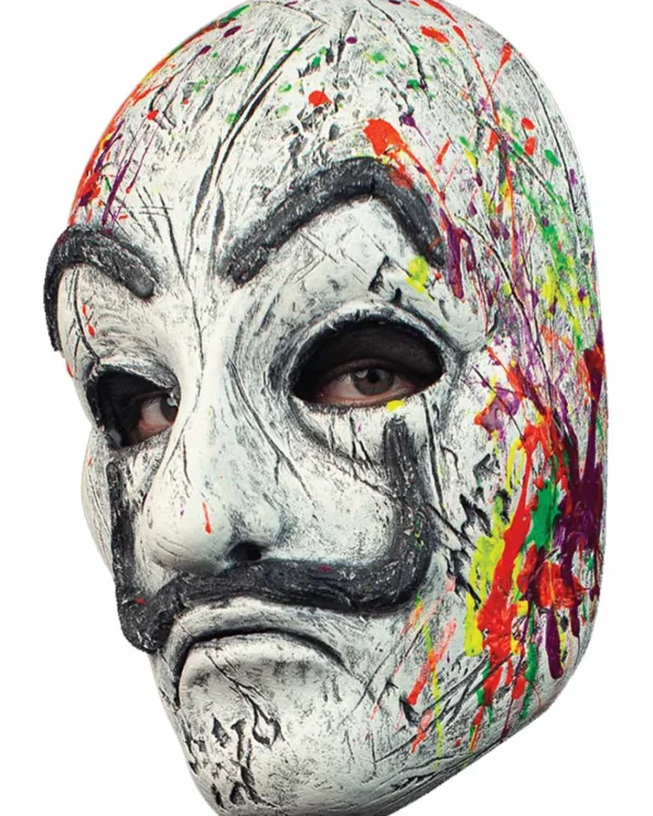 Ghoulish Productions Neon Artist Deluxe Mask> Halloween Masks