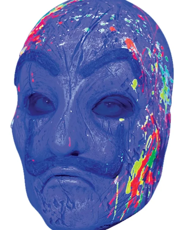 Ghoulish Productions Neon Artist Deluxe Mask> Halloween Masks