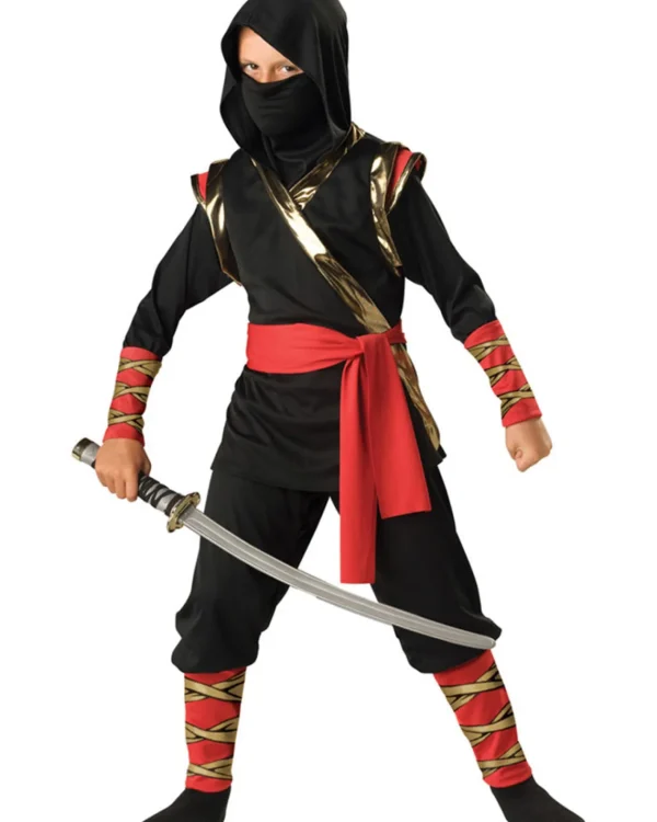 In Character Ninja Deluxe Boys Costume>Kids Kids Costumes