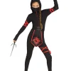 Fun World Ninja Warrior Girls Costume>Kids Kids Costumes