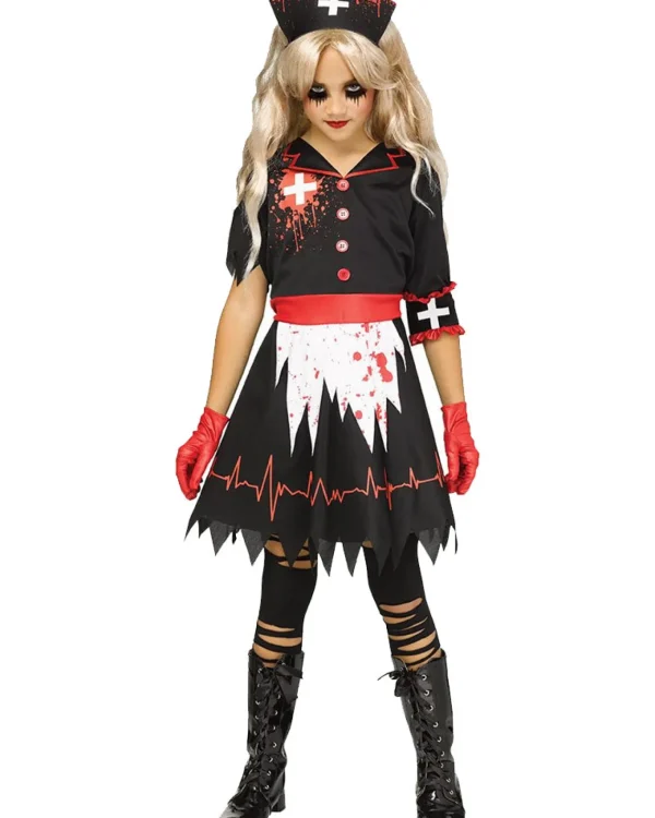 Fun World Not So Nice Nurse Kids Costume>Kids Kids Costumes