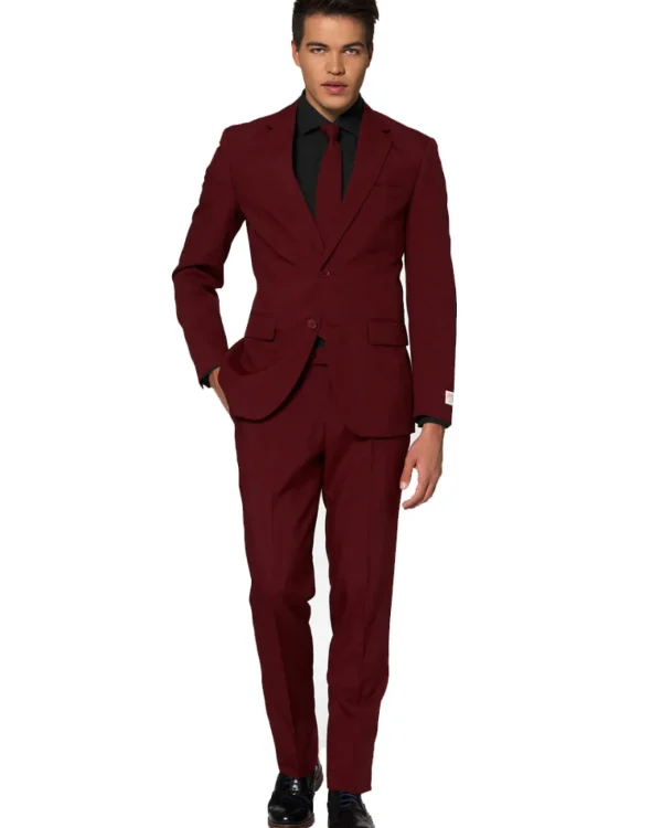 Opposuits Opposuit Blazing Burgundy Premium Mens Costume> Opposuits