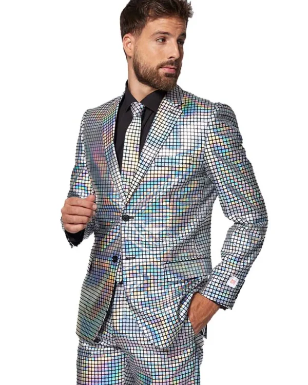 Opposuits Opposuit Discoballer Premium Mens Costume> Opposuits